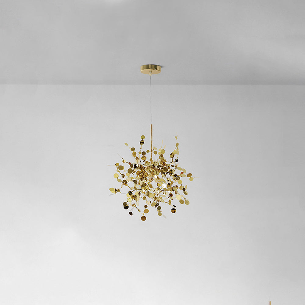 Olivia Artsy Classy Cluster Fireworks Pendant Light, Stainless steel - Neutral Decor