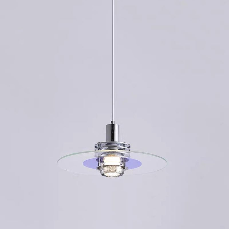 Valentina Minimalism LED Pendant Light Metal/Glass/Acrylic Bedroom - Neutral Decor