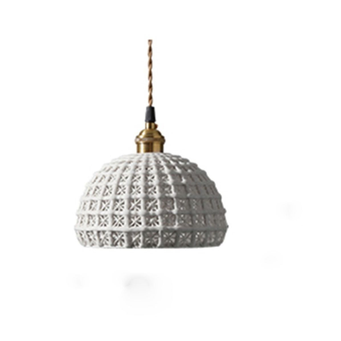 Valentina Modern LED Pendant Light Metal Blue White Bedroom/Kitchen - Neutral Decor