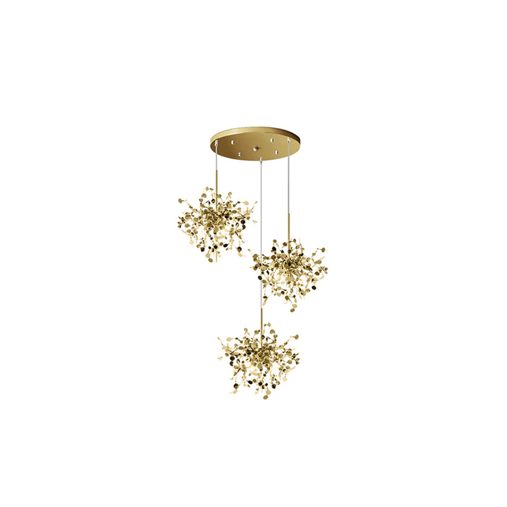 Olivia Artsy Classy Cluster Fireworks Pendant Light, Stainless steel - Neutral Decor