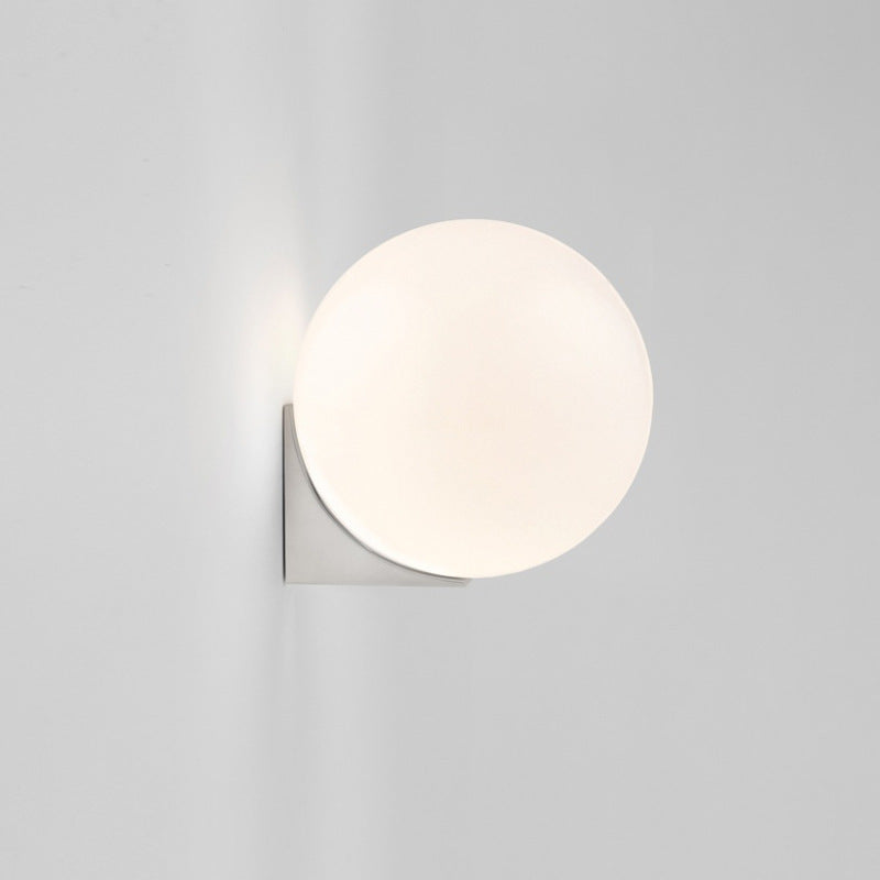 Valentina Indoor Wall Lamp Glass Brass&White Living Room Bedroom - Neutral Decor