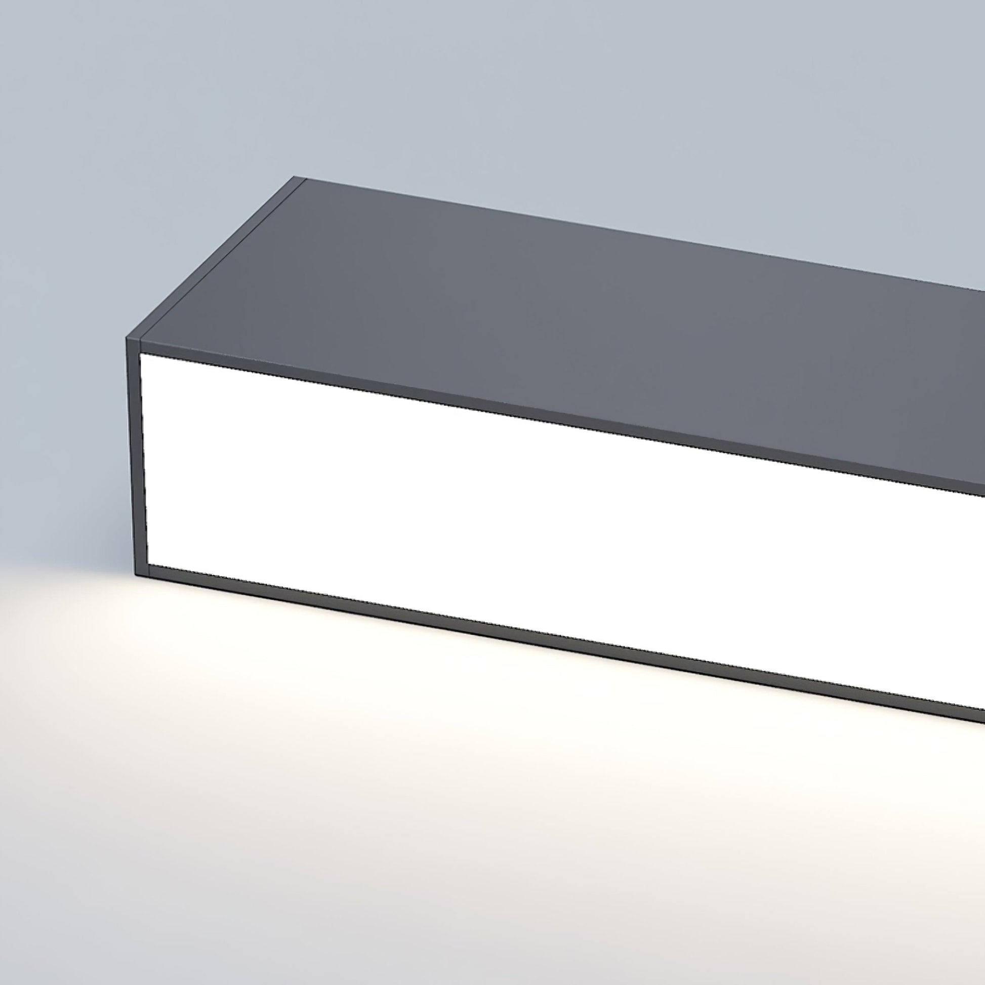 Line Modern Aluminum Floating Light-Neutral Decor