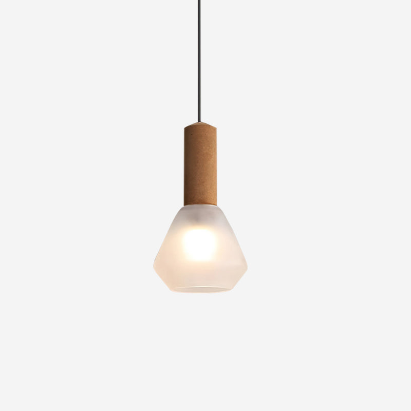 Givor Frosted Glass Pendant Light
