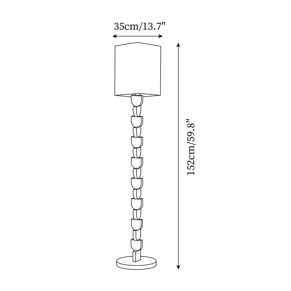 Brook Wood Floor Lamp