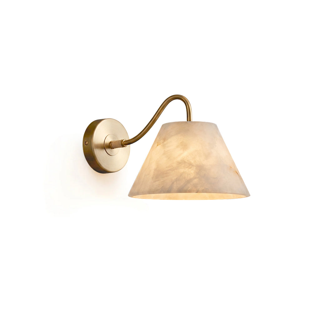 Cloudview Alabaster Wall Sconce