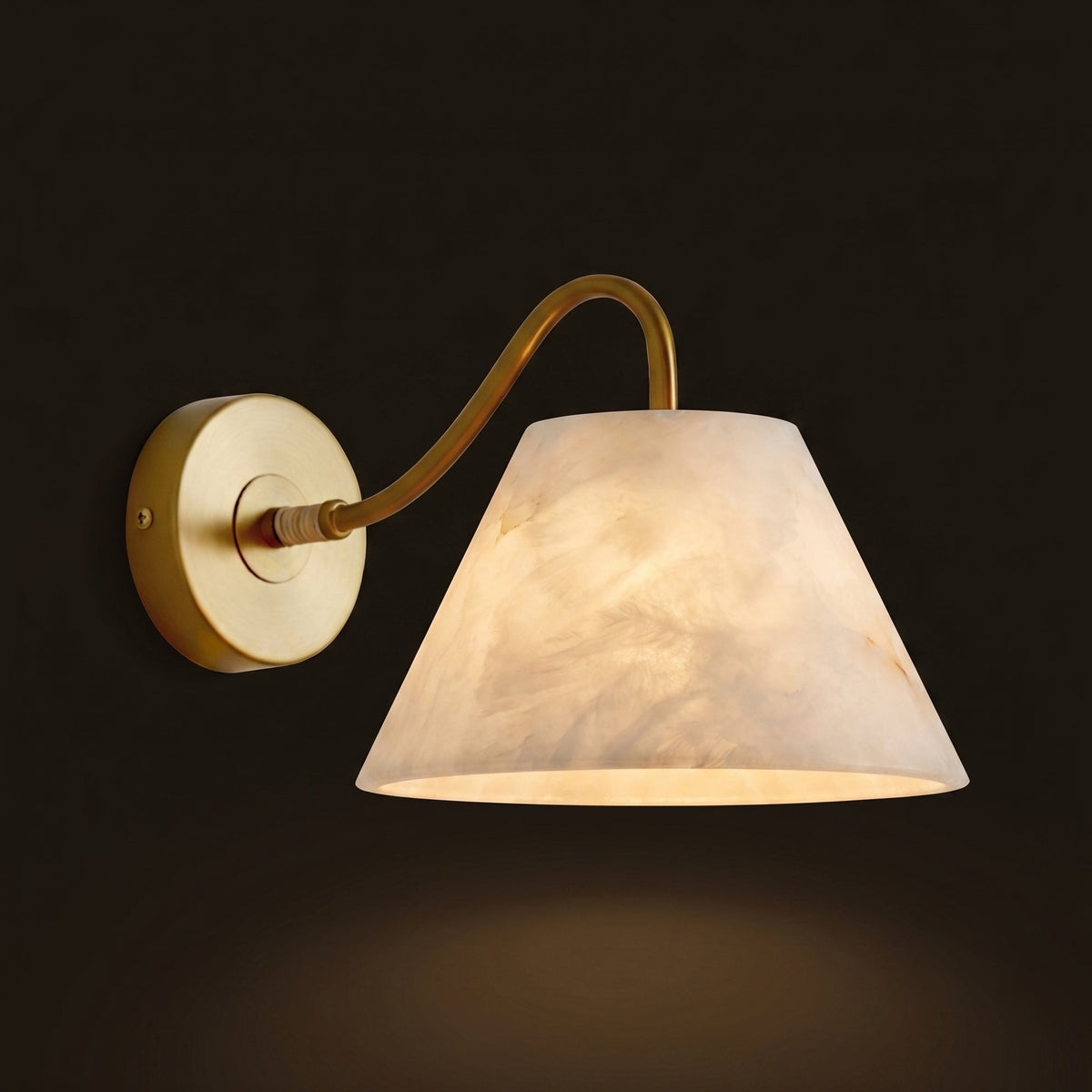Cloudview Alabaster Wall Sconce