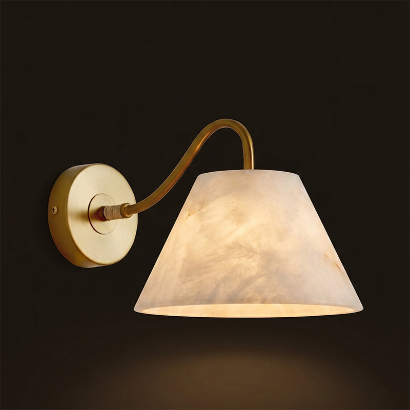 Cloudview Alabaster Wall Sconce