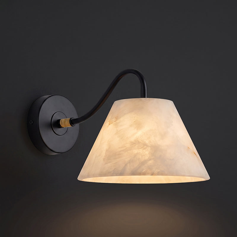 Cloudview Alabaster Wall Sconce