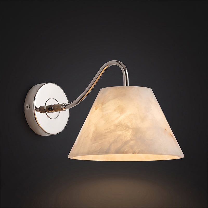 Cloudview Alabaster Wall Sconce