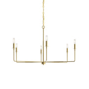 Blikuvyi Modern Industrial Minimalist Metal Chandelier