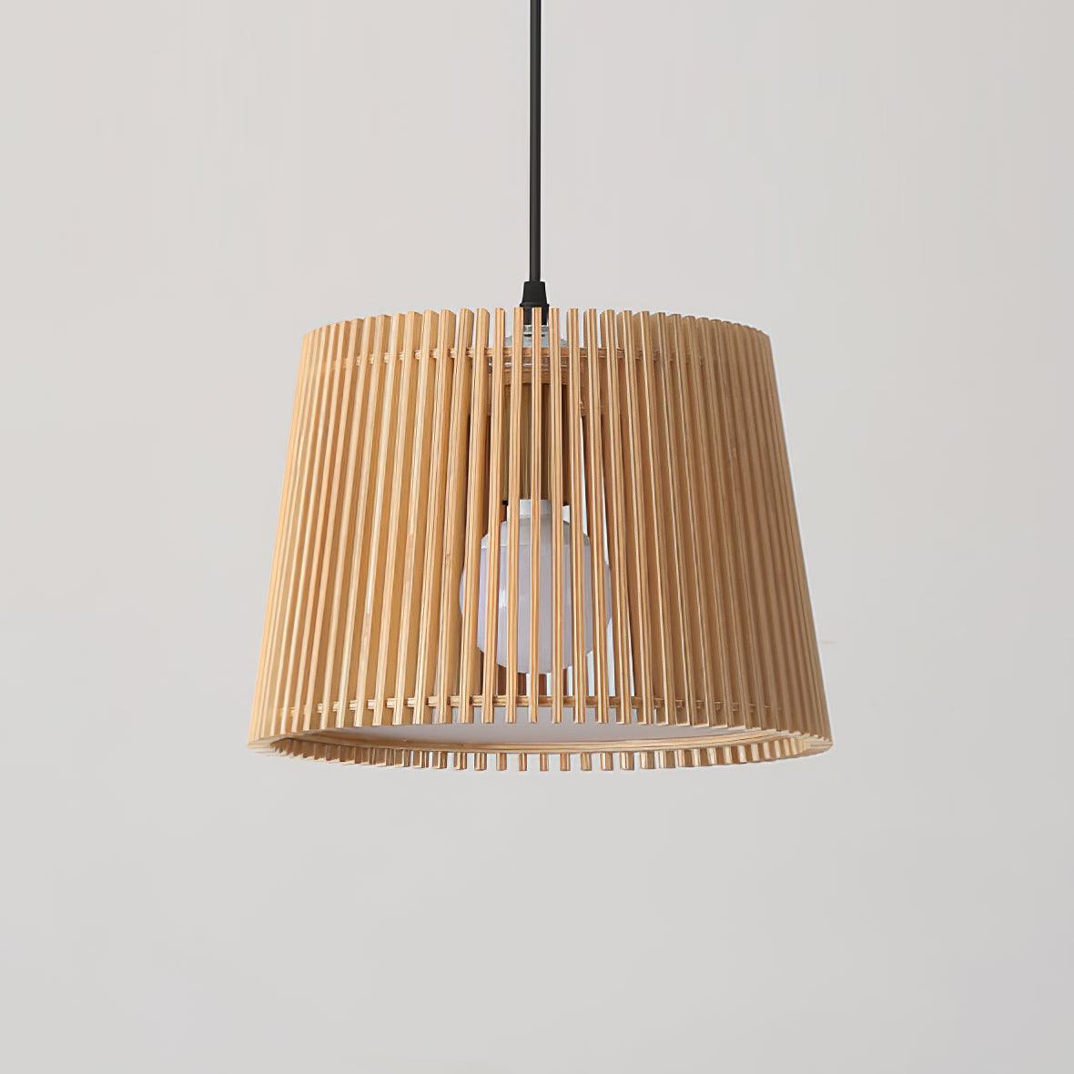Clou Wood Retro Pendant Lamp-Neutral Decor