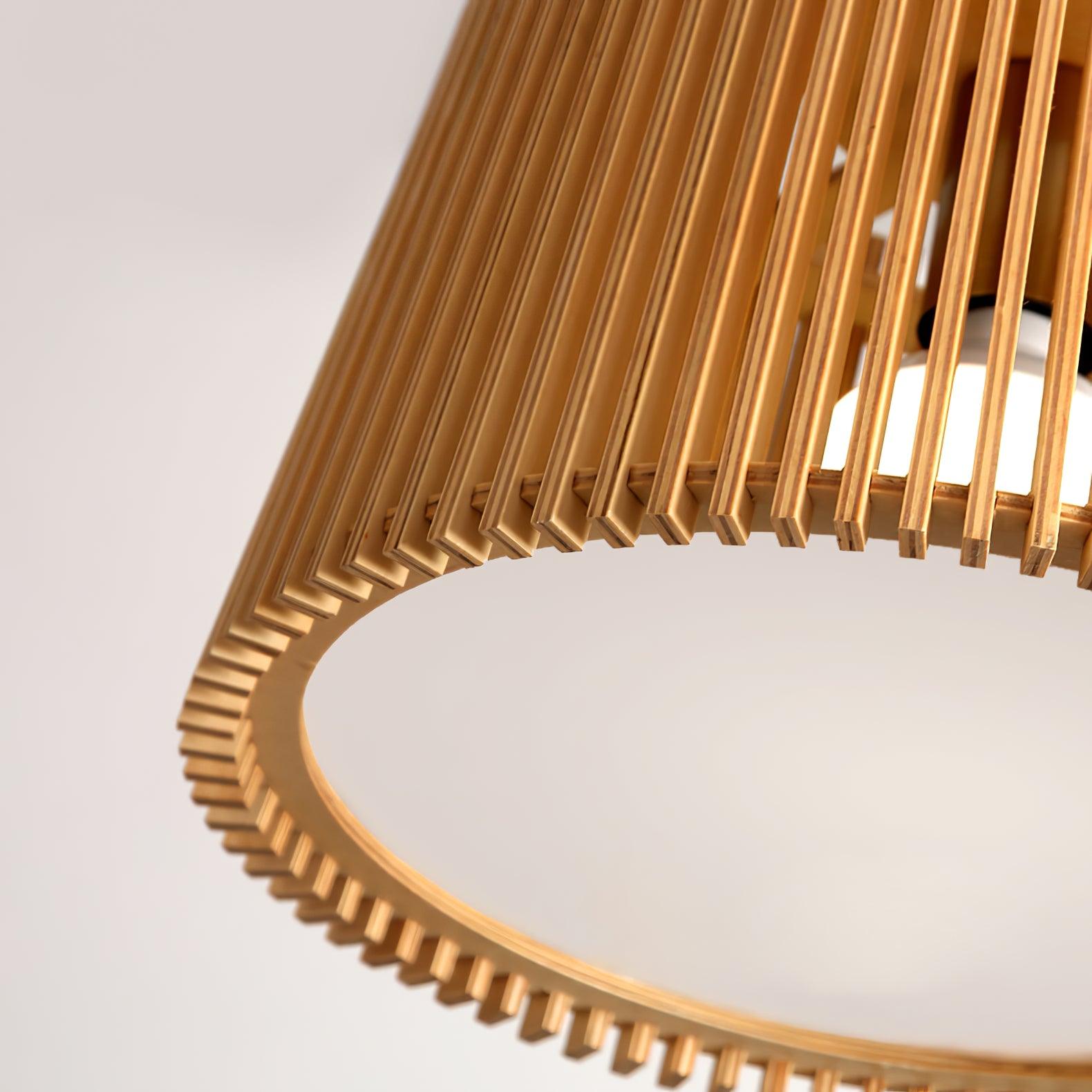 Clou Wood Retro Pendant Lamp-Neutral Decor