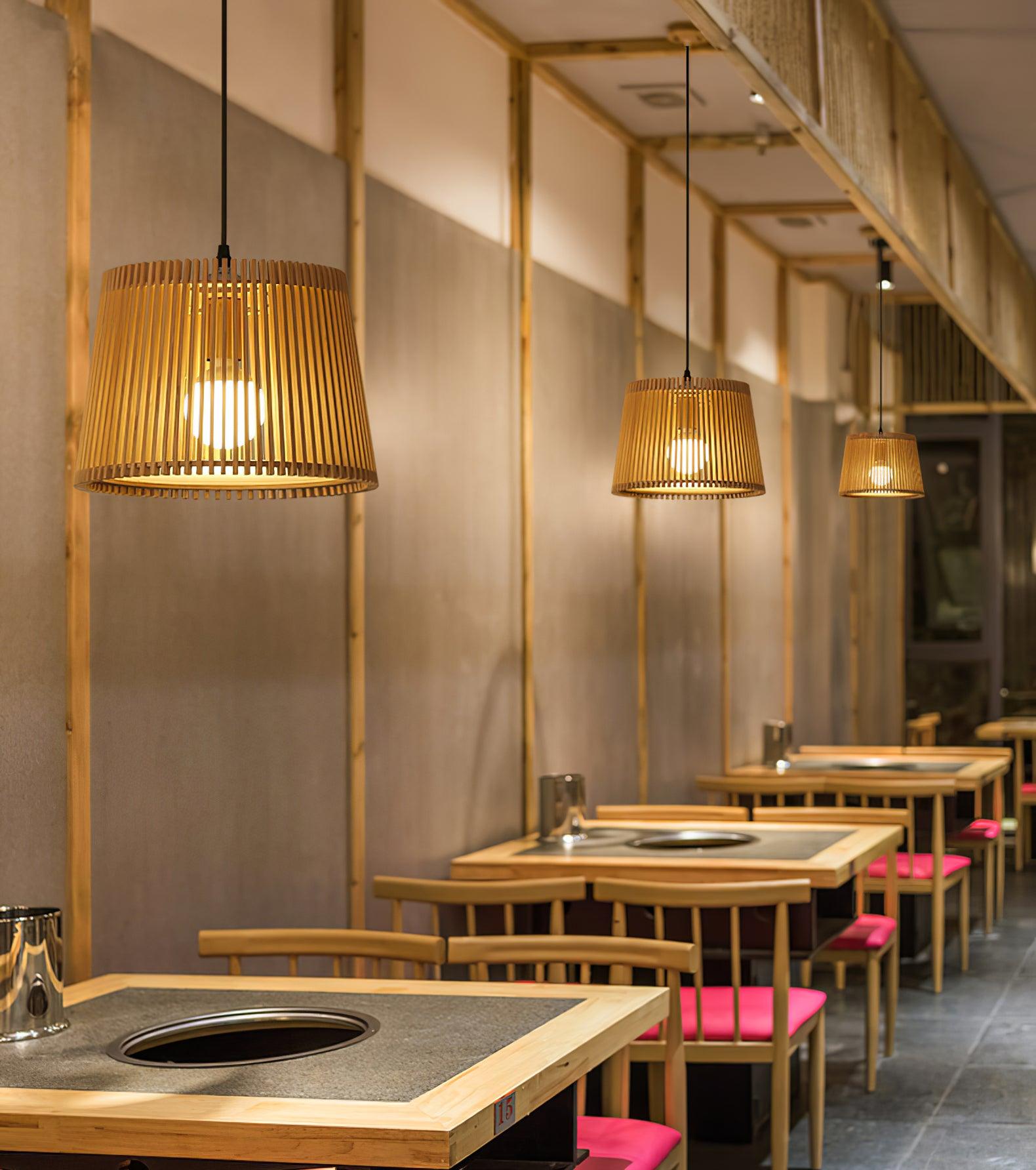 Clou Wood Retro Pendant Lamp-Neutral Decor