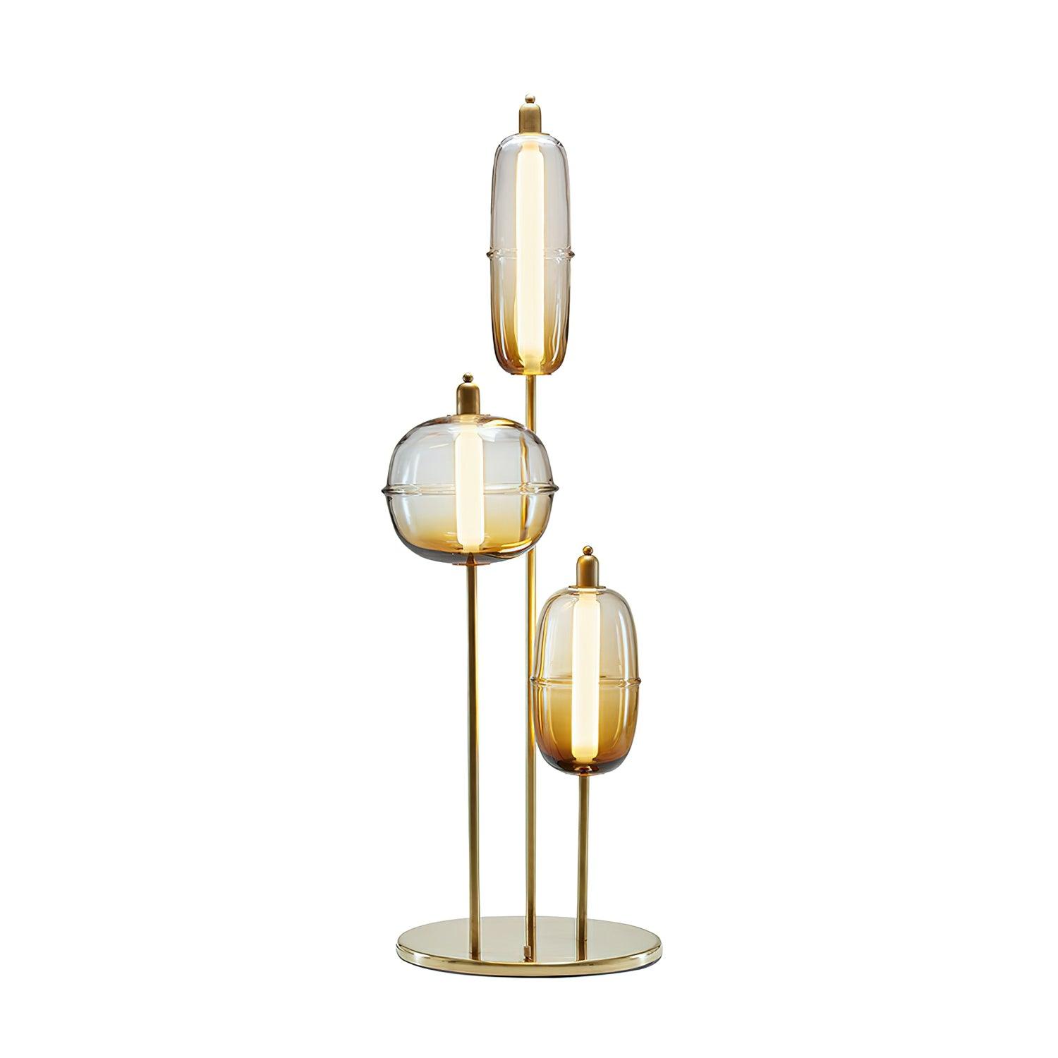 Arixel Modern Glass Floor Lamp-Neutral Decor