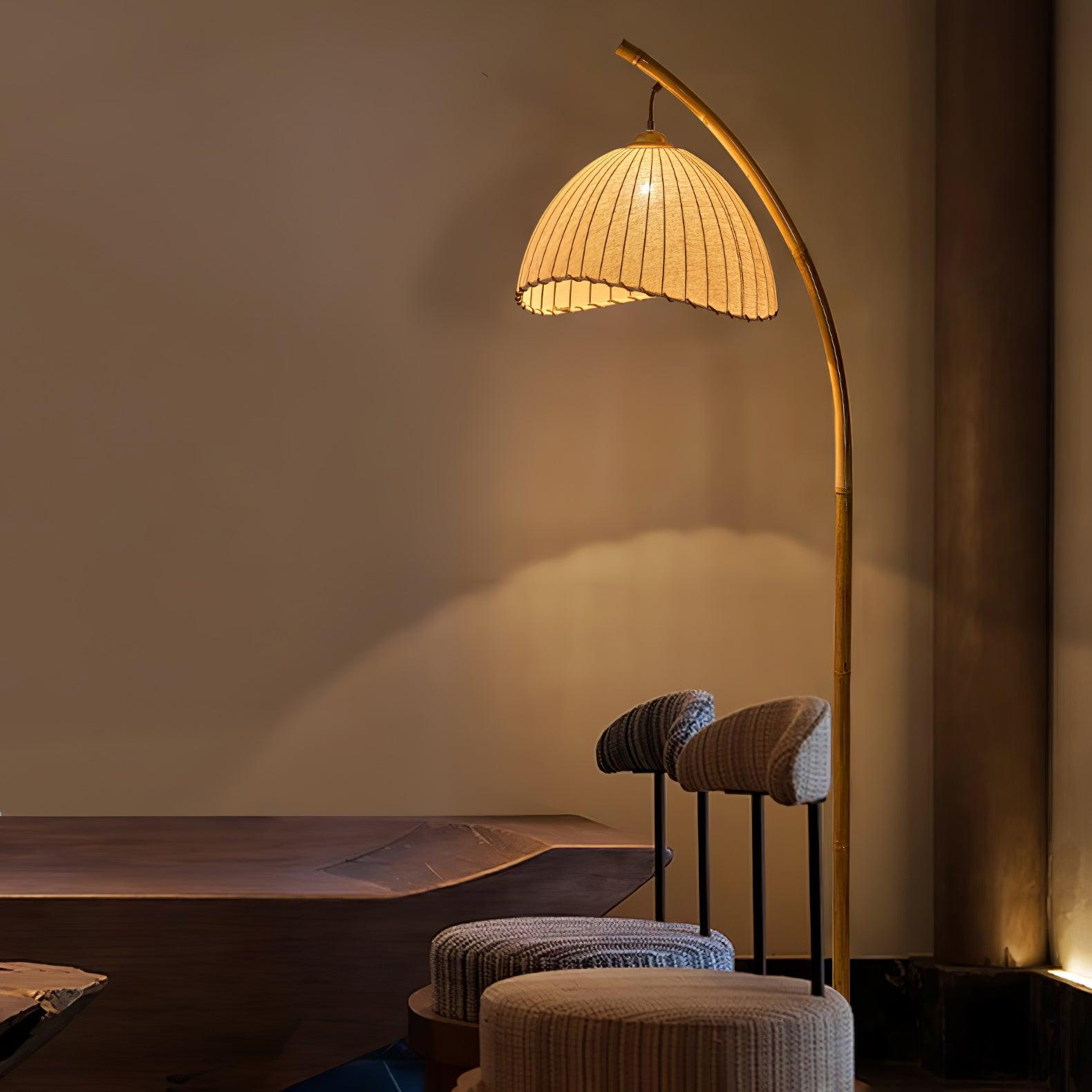 Liveno Minimalist Marble Floor Lamp-Neutral Decor