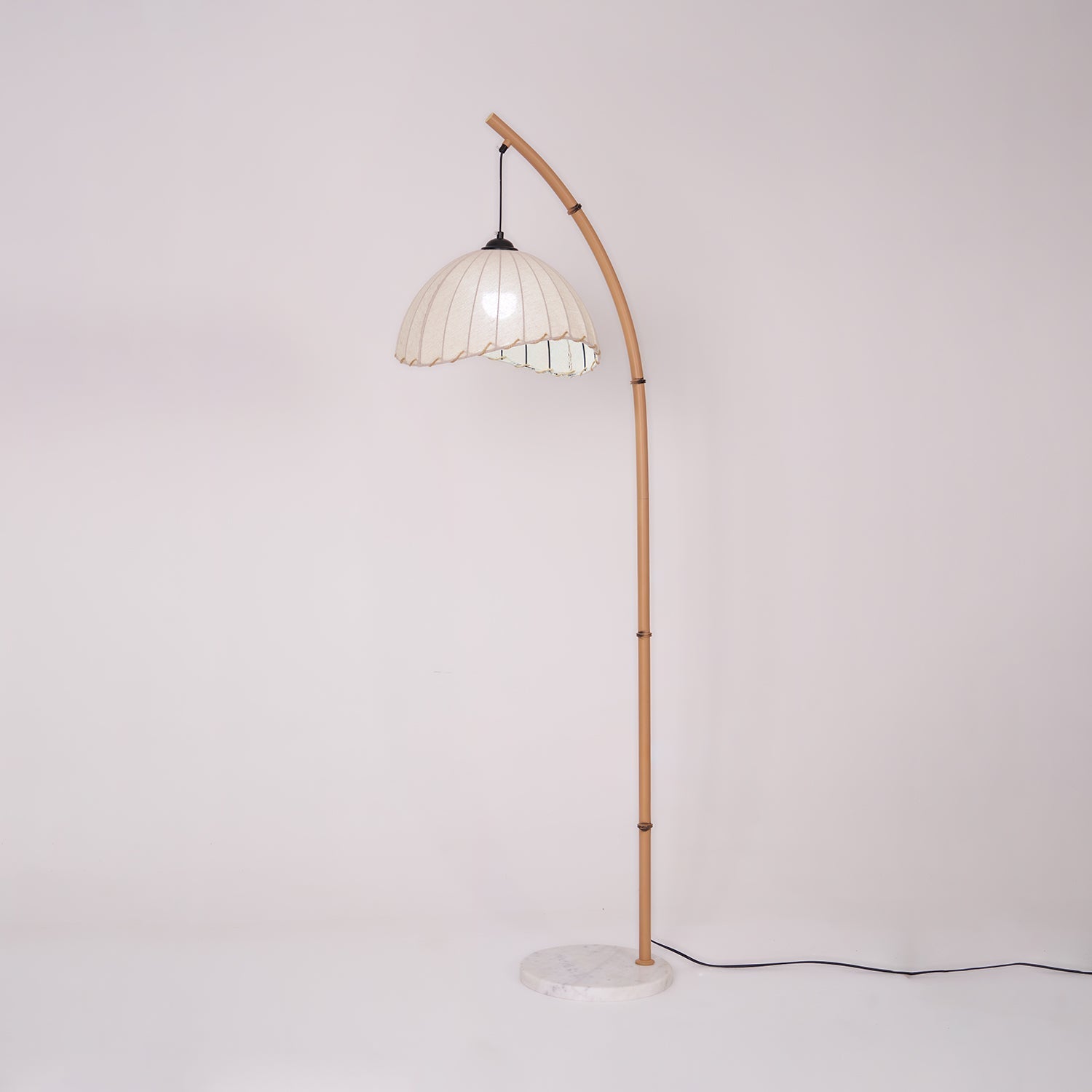 Liveno Minimalist Marble Floor Lamp-Neutral Decor