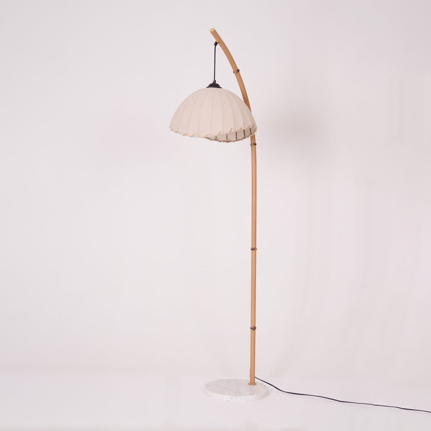 Liveno Minimalist Marble Floor Lamp-Neutral Decor