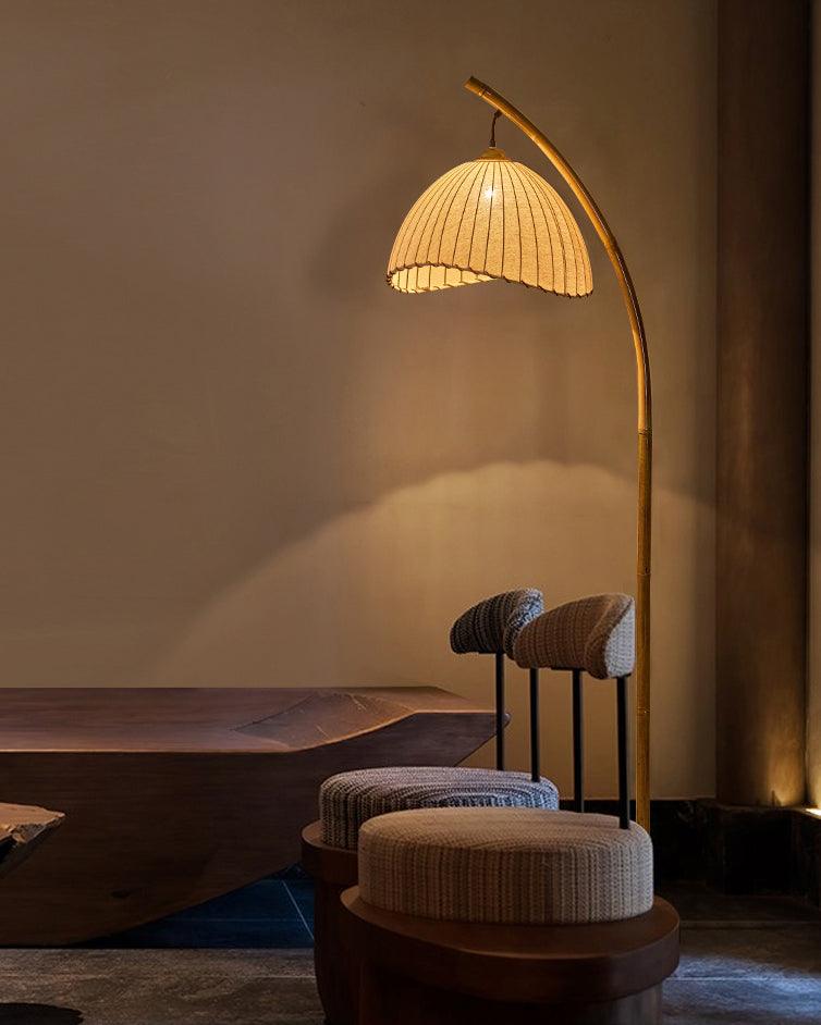 Liveno Minimalist Marble Floor Lamp-Neutral Decor