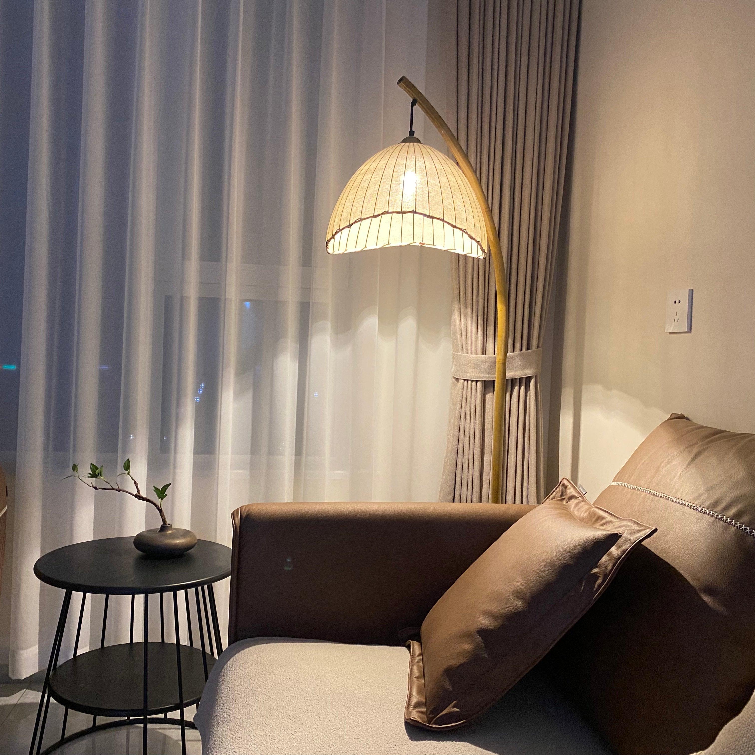 Liveno Minimalist Marble Floor Lamp-Neutral Decor