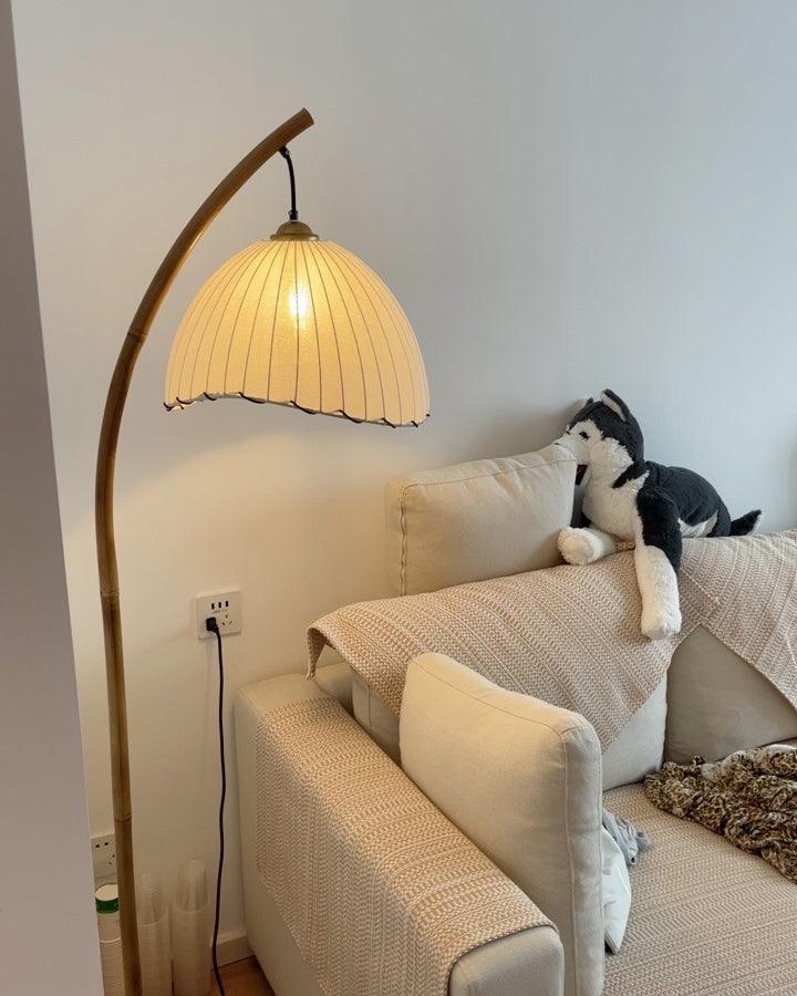 Liveno Minimalist Marble Floor Lamp-Neutral Decor