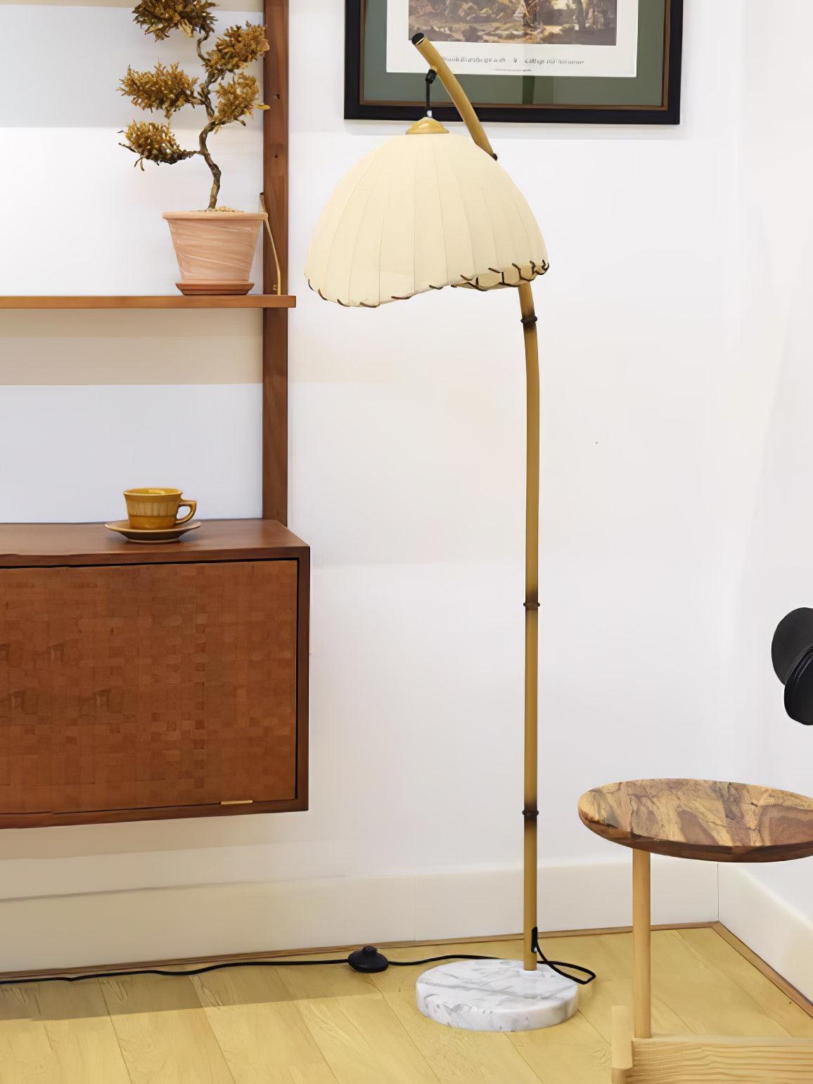 Liveno Minimalist Marble Floor Lamp-Neutral Decor