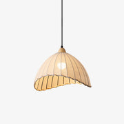 Shell Minimalist Wood Pendant Lamp-Neutral Decor