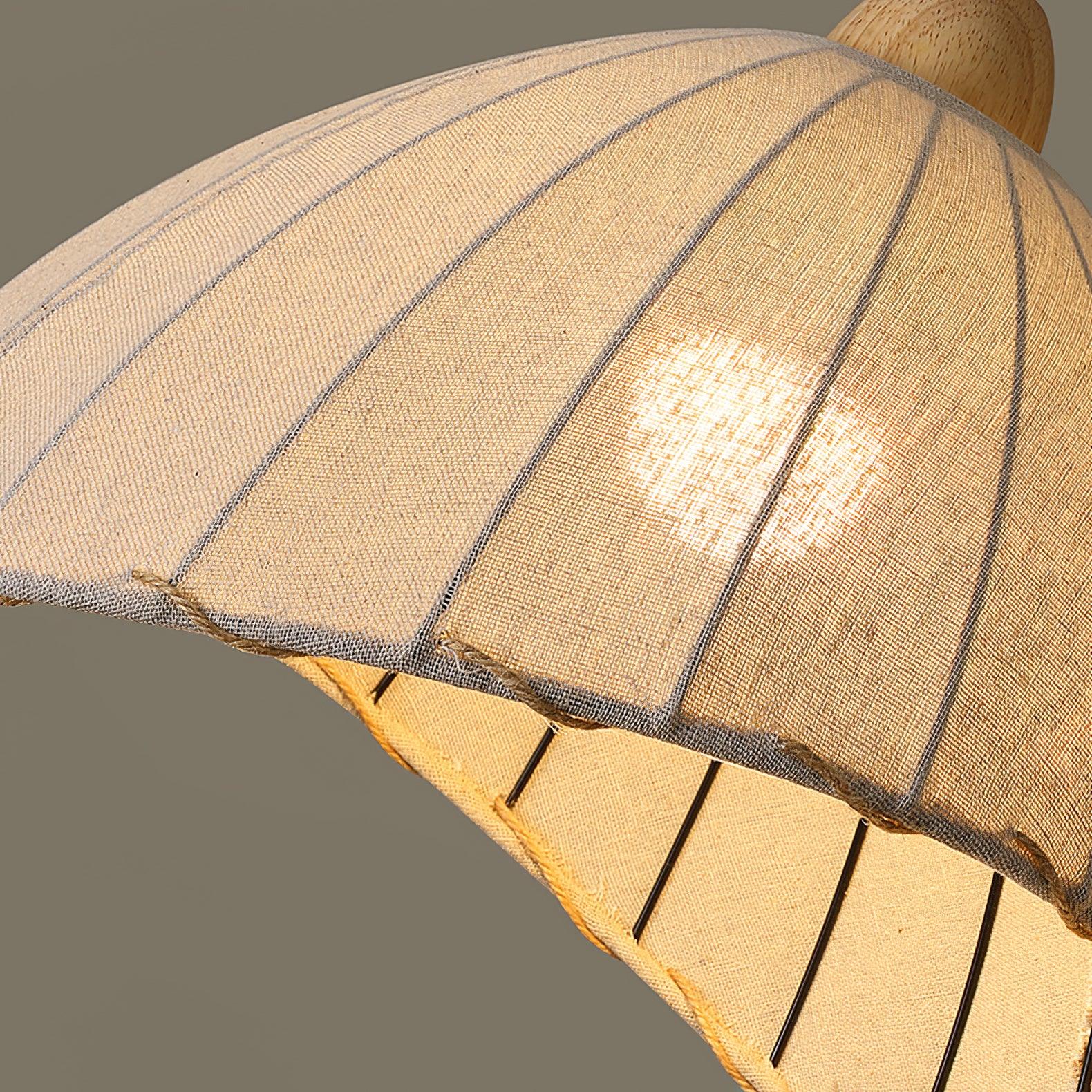 Shell Minimalist Wood Pendant Lamp-Neutral Decor