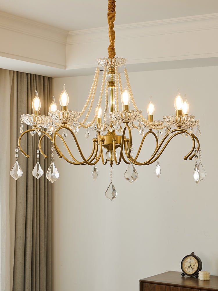 Vavenus Postmodern Luxury Art Crystal Chandelier-Neutral Decor