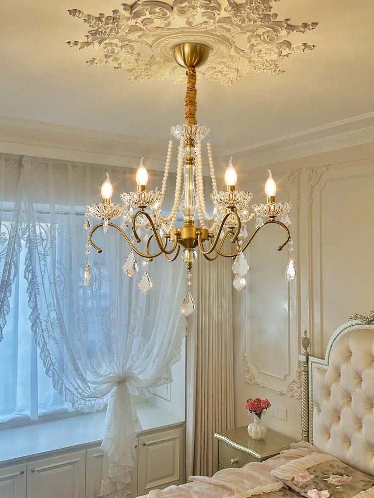 Vavenus Postmodern Luxury Art Crystal Chandelier-Neutral Decor