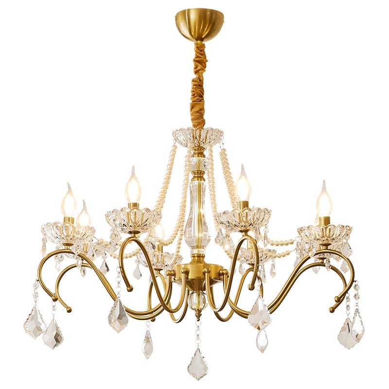 Vavenus Postmodern Luxury Art Crystal Chandelier-Neutral Decor