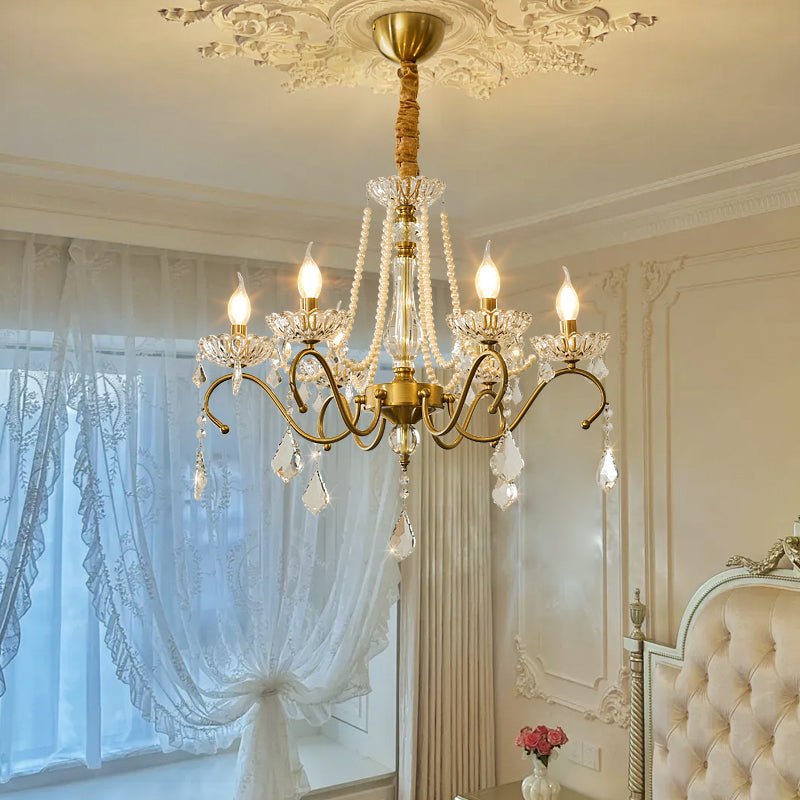 Vavenus Postmodern Luxury Art Crystal Chandelier-Neutral Decor