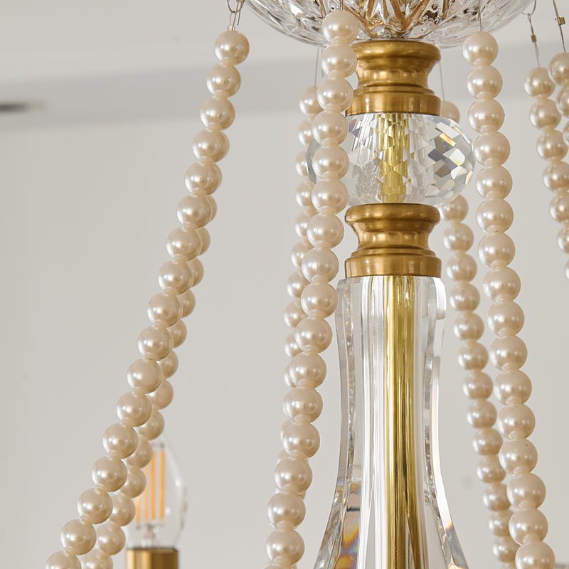 Vavenus Postmodern Luxury Art Crystal Chandelier-Neutral Decor