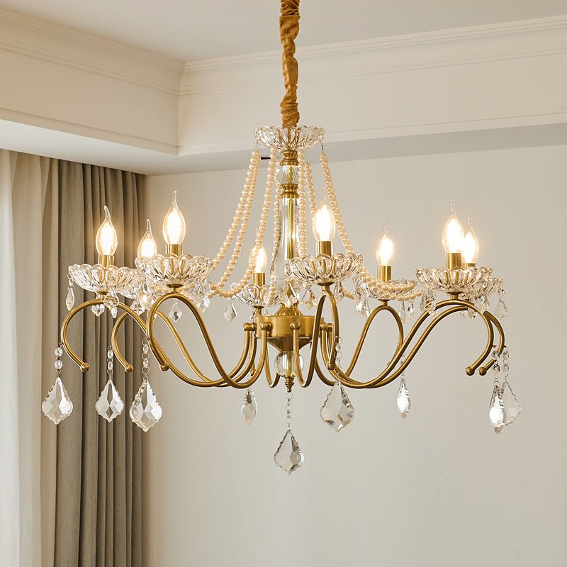 Vavenus Postmodern Luxury Art Crystal Chandelier-Neutral Decor
