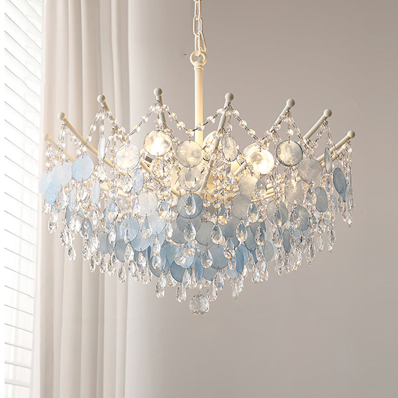 Seraphina Capiz Bead Chandelier