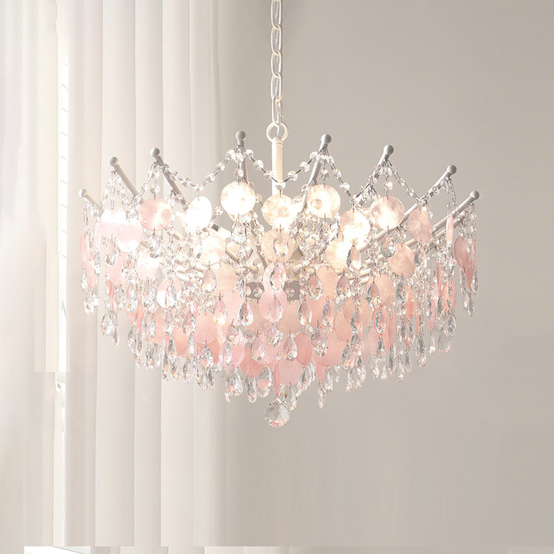 Seraphina Capiz Bead Chandelier