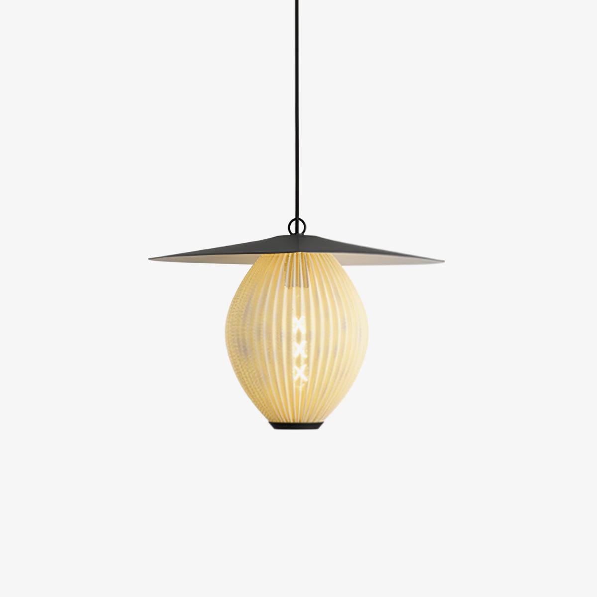 Hikari Aluminum Pendant Lamp-Neutral Decor