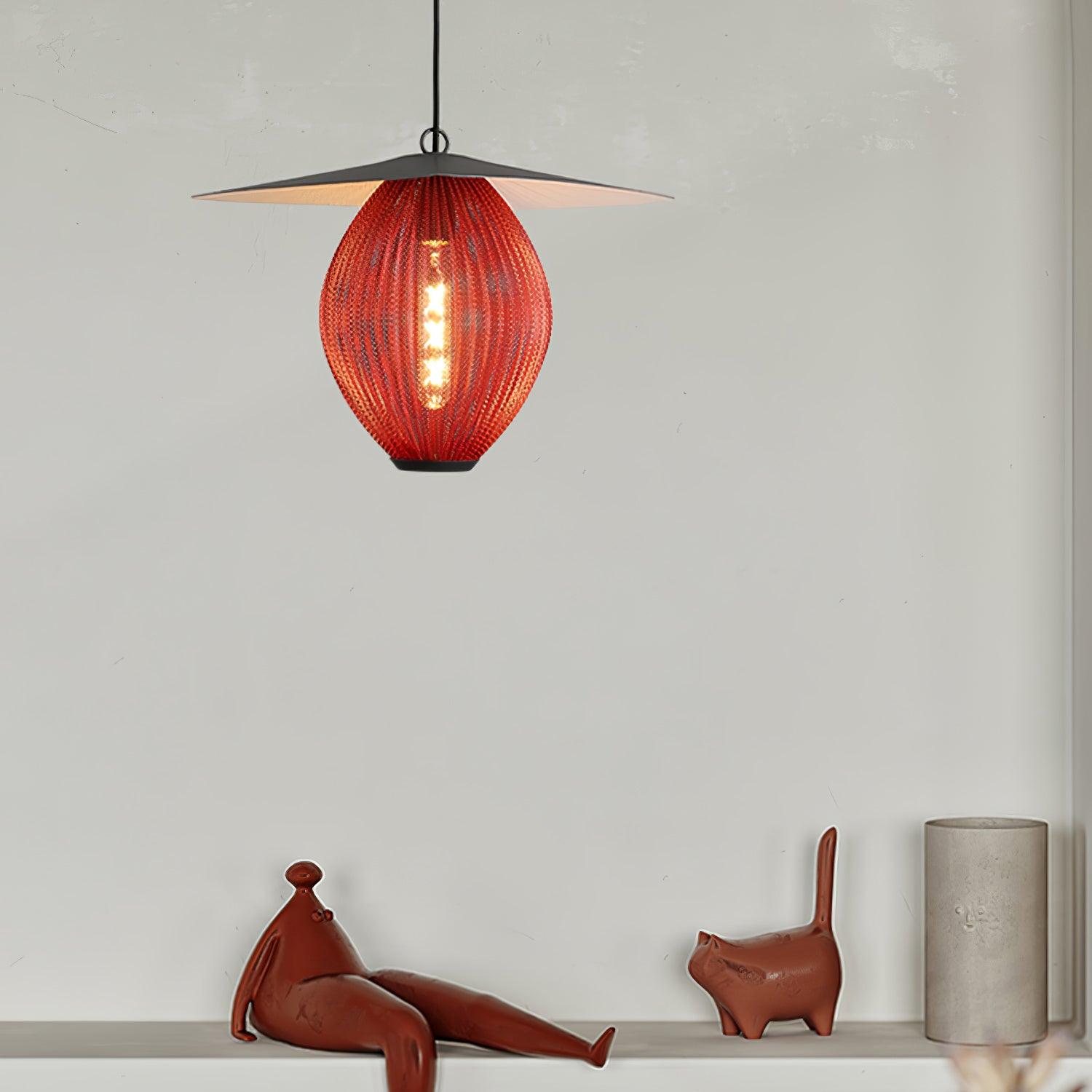 Hikari Aluminum Pendant Lamp-Neutral Decor