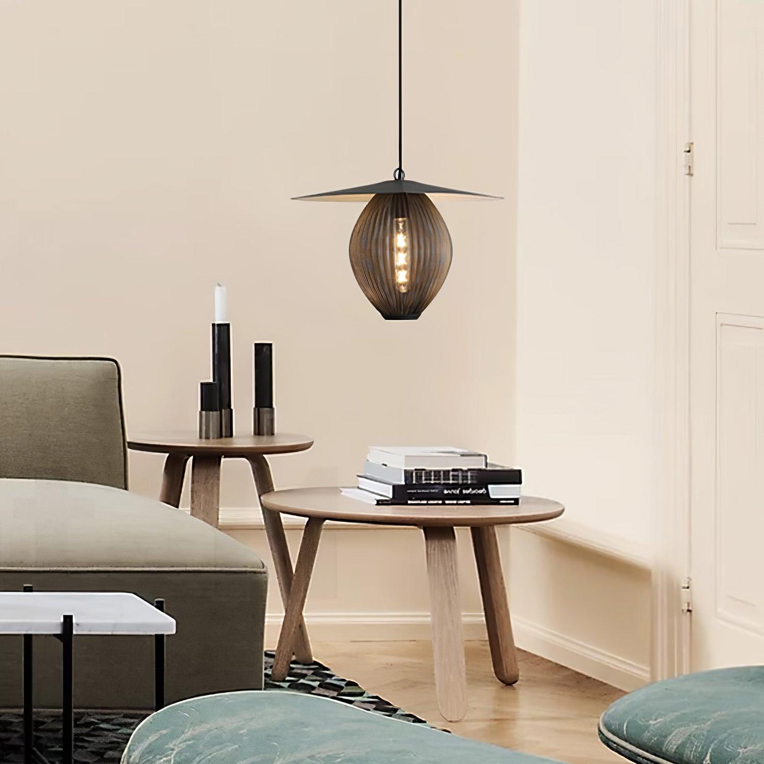 Hikari Aluminum Pendant Lamp-Neutral Decor