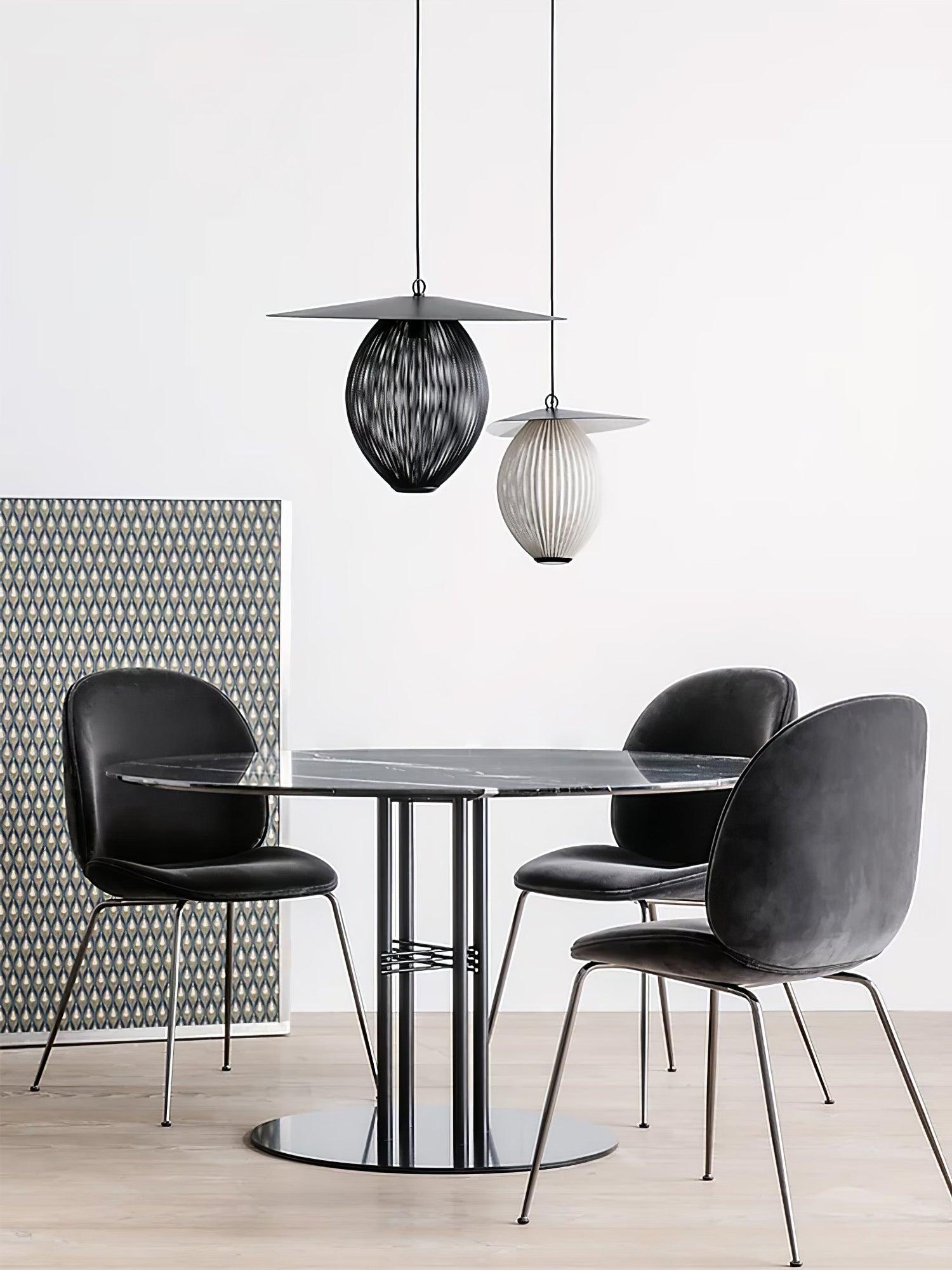 Hikari Aluminum Pendant Lamp-Neutral Decor