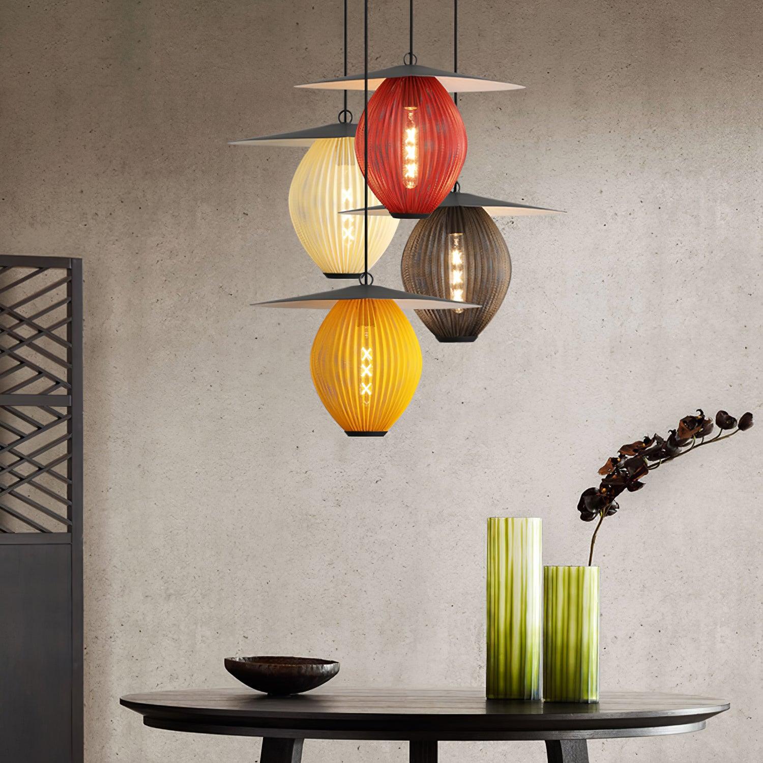 Hikari Aluminum Pendant Lamp-Neutral Decor