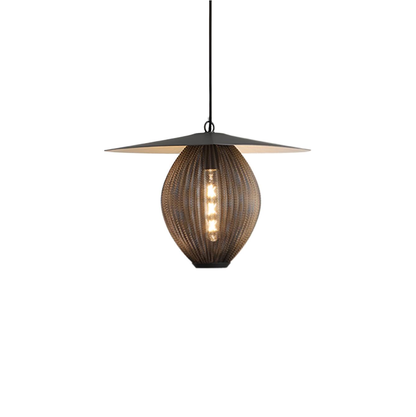 Hikari Aluminum Pendant Lamp-Neutral Decor