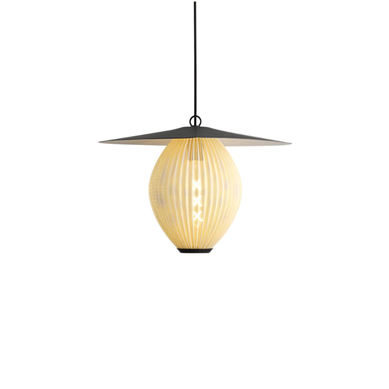Hikari Aluminum Pendant Lamp-Neutral Decor