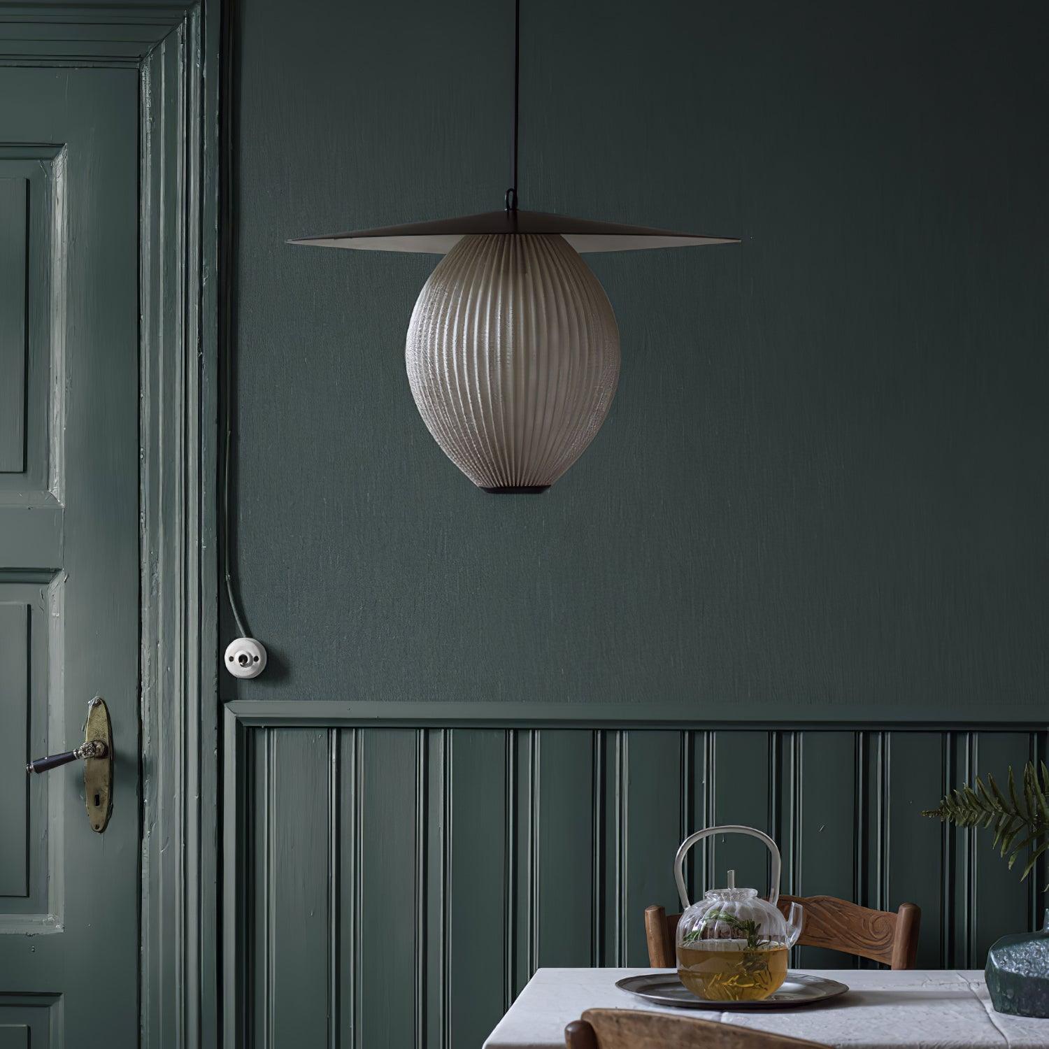 Hikari Aluminum Pendant Lamp-Neutral Decor