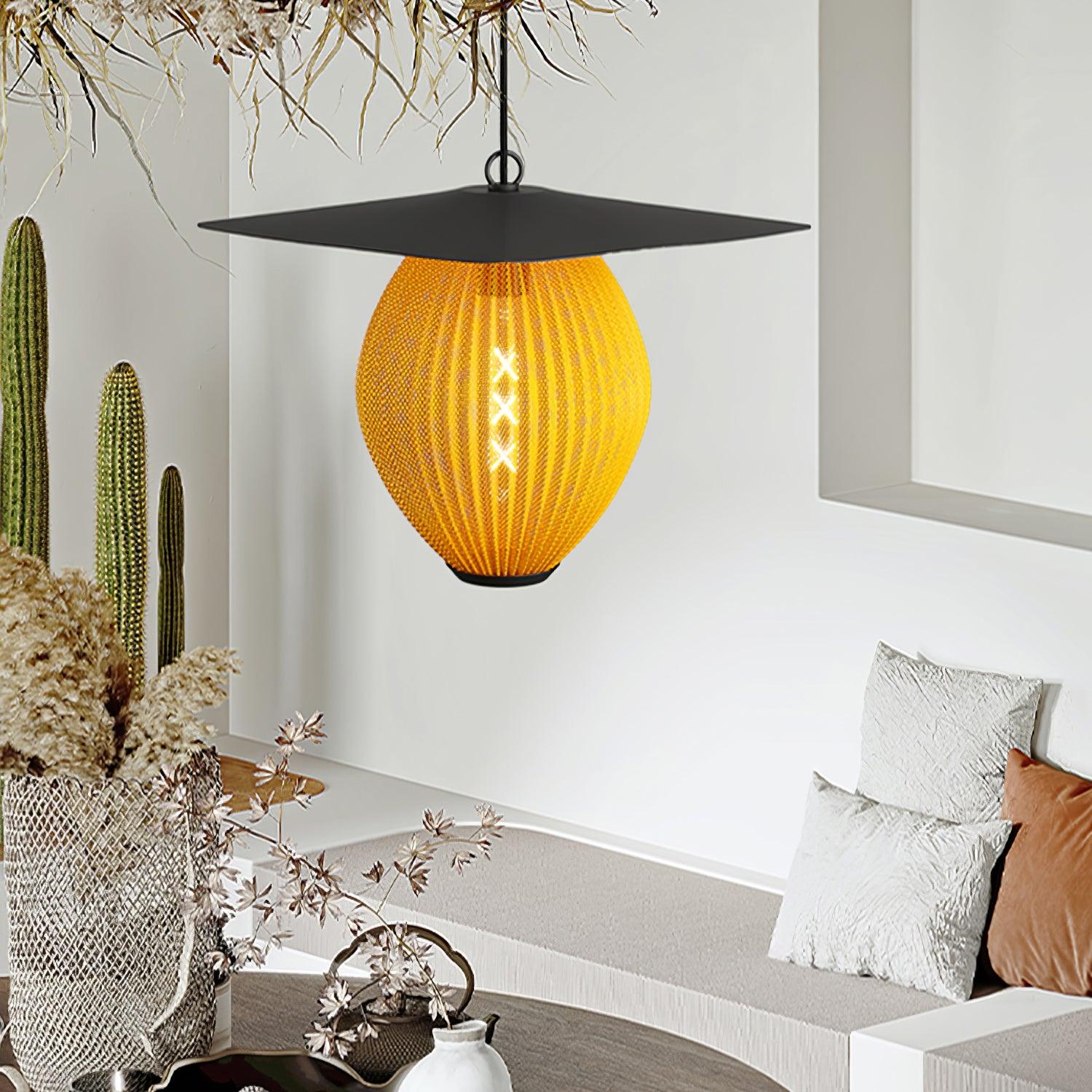Hikari Aluminum Pendant Lamp-Neutral Decor