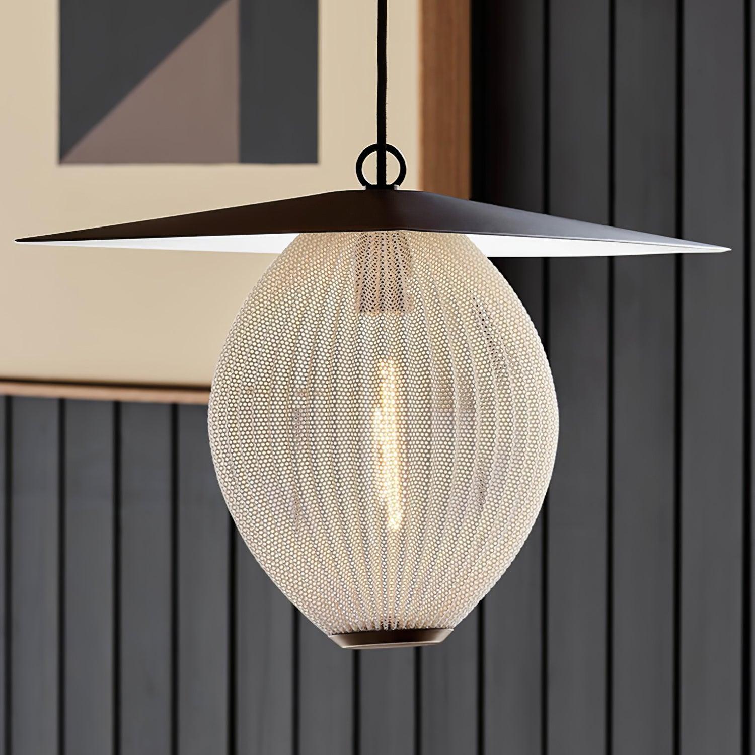 Hikari Aluminum Pendant Lamp-Neutral Decor