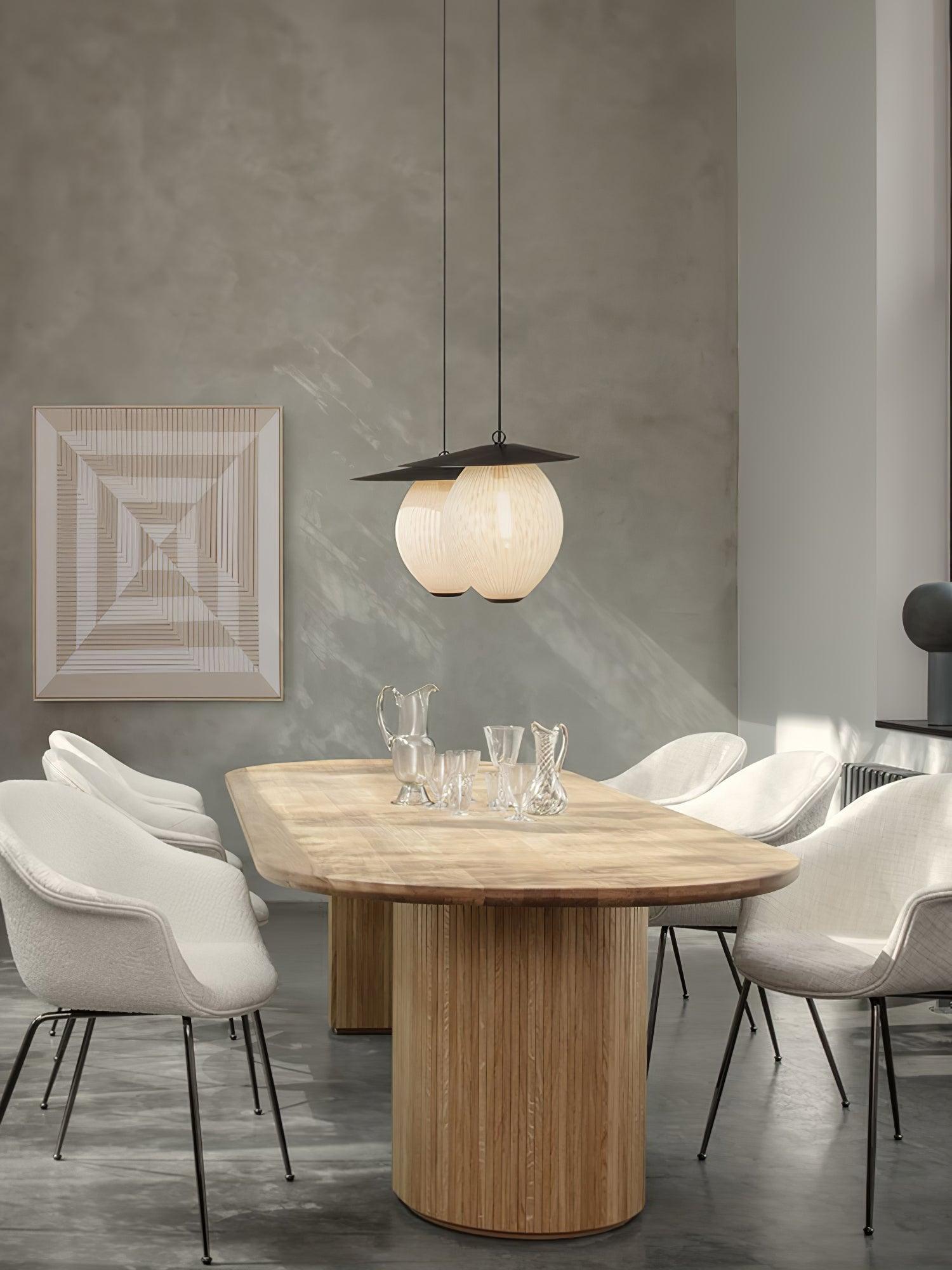 Hikari Aluminum Pendant Lamp-Neutral Decor