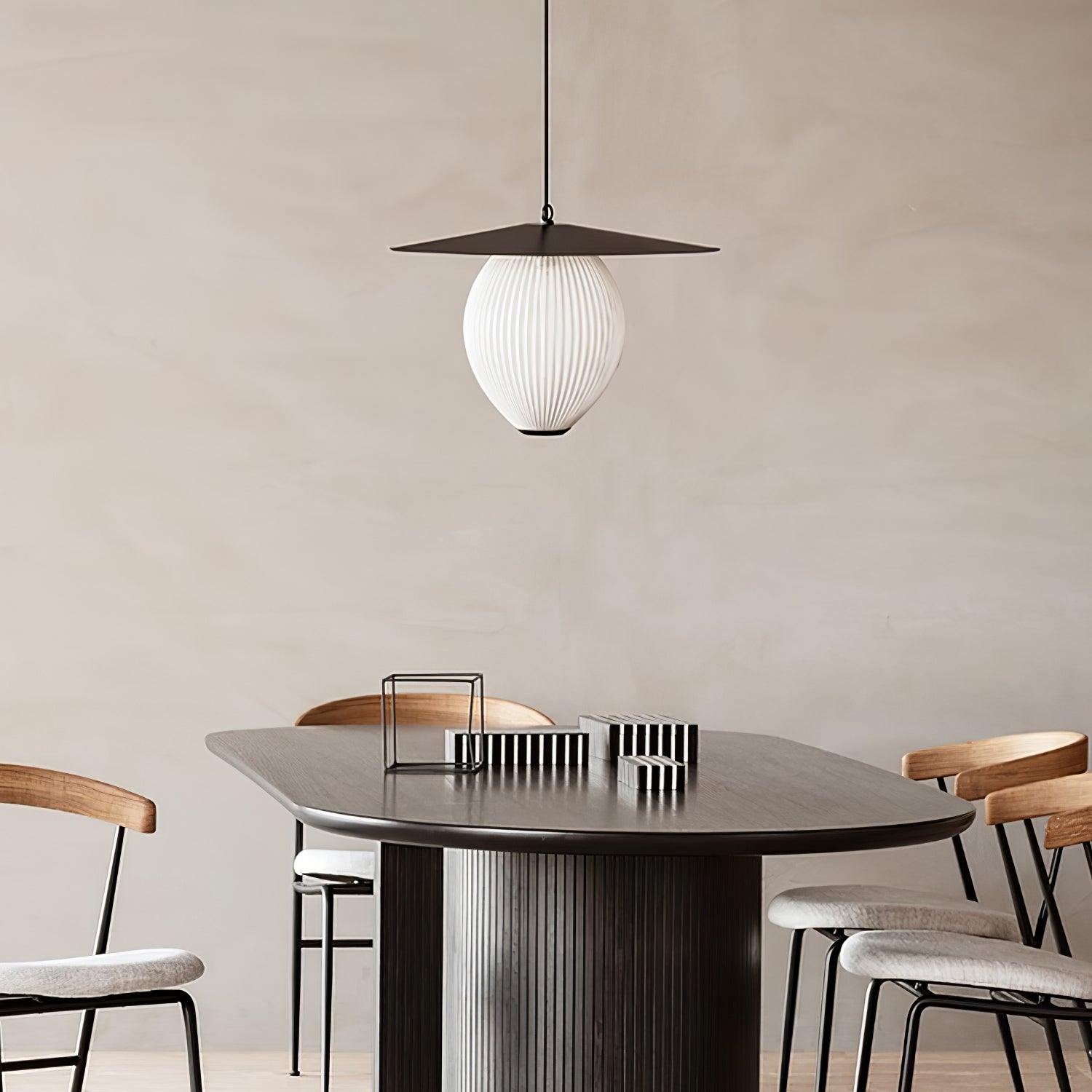 Hikari Aluminum Pendant Lamp-Neutral Decor