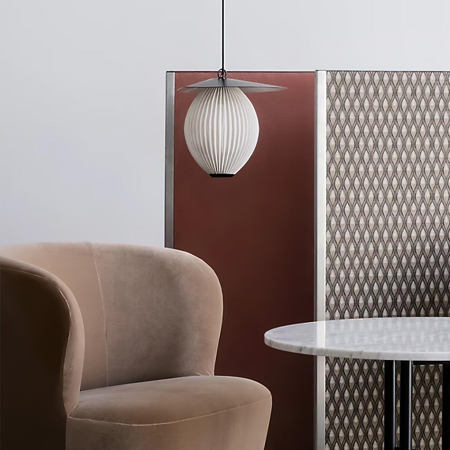 Hikari Aluminum Pendant Lamp-Neutral Decor