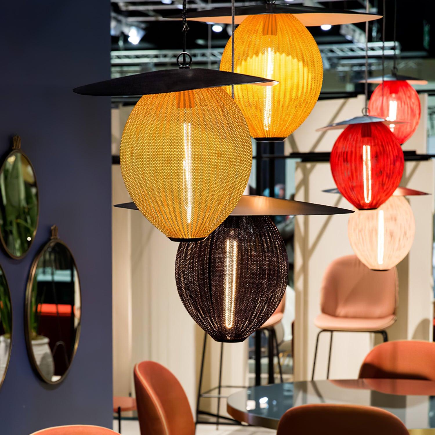 Hikari Aluminum Pendant Lamp-Neutral Decor