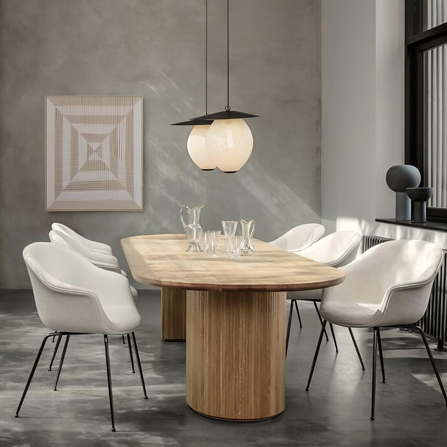 Hikari Aluminum Pendant Lamp-Neutral Decor